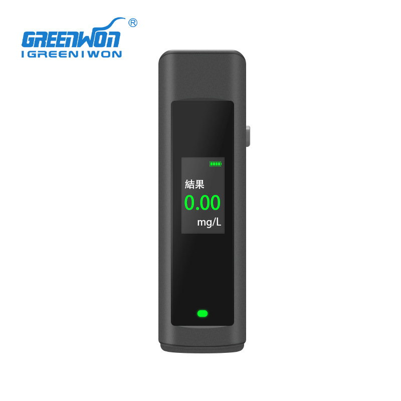 蓝牙APP 快速连接 数据精准便携式手持吹气酒精测试仪 酒驾检测仪